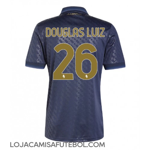 Camisa de Futebol Juventus Douglas Luiz #26 Equipamento Alternativo 2024-25 Manga Curta